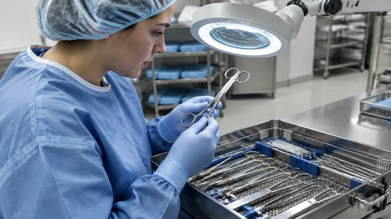 Instrument Inspection: Reducing Sterile Processing Tray Errors