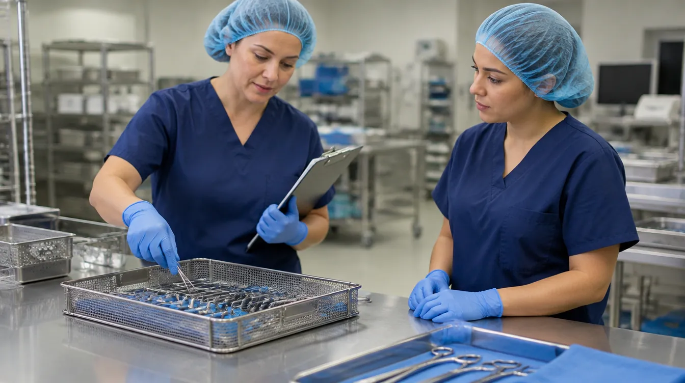 Sterile Processing Onboarding: A Competency-Based Plan